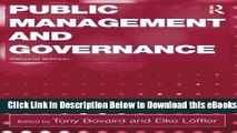 [Reads] Public Management and Governance Online Ebook