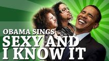 Barack Obama Singing Sexy and I Know It by LMFAO