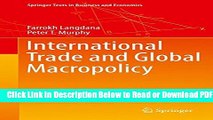 [Get] International Trade and Global Macropolicy (Springer Texts in Business and Economics) Free New