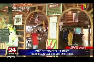 EEUU: tormenta ‘Hermine’ ocasiona graves daños en Florida