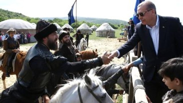 Erdoğan'ın Konuşması ile Diriliş Ertuğrul'daki Sahne Aynı