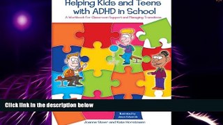 Big Deals  Helping Kids and Teens with ADHD in School: A Workbook for Classroom Support and