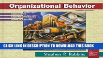 [PDF] Organizational Behavior: Concepts, Controversies, Applications (8th Edition) Full Online