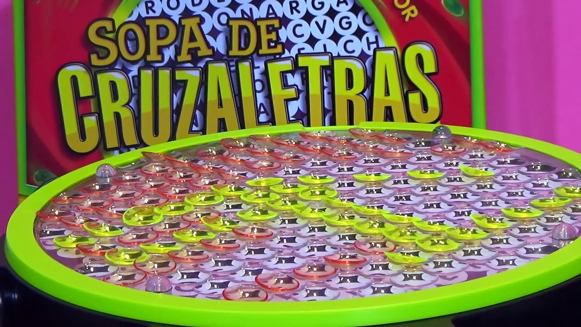 Sopa de Cruzaletras Juego de Mesa con Amanda y Alicia - juguetes en español  - Dailymotion Video