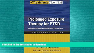 READ  Prolonged Exposure Therapy for PTSD: Emotional Processing of Traumatic Experiences
