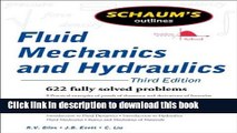 Read Schaum s Outline of Fluid Mechanics and Hydraulics, 3ed (Schaum s Outline Series)  Ebook Free