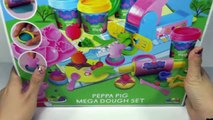 Peppa pig en español Peppa Pig English Episodes 2016!! Play Doh Pepa Pig mega dough set Toys Videos