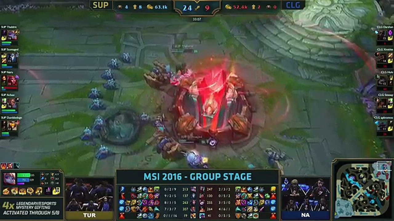 SUP vs CLG - MSI 2016 (Mid-Season Invitational) - SuperMassive vs Counter Logic Gaming_10