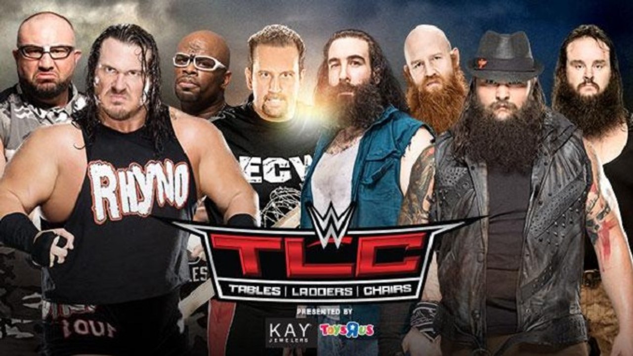 Tables, Ladders & Chairs  2015 - The Wyatt Family Vs.Team ECW Lucha Completa En Español (By el Chapu)