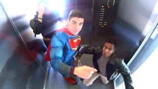 Batman vs. Superman Elevator Prank!