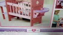 Bitty Baby Doll Bella and Paisley Changing and Feeding video   You & Me Bunk Bed!