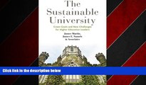 Choose Book The Sustainable University: Green Goals and New Challenges for Higher Education Leaders