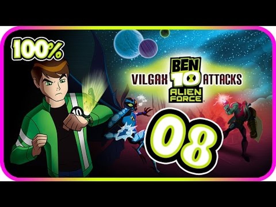 Ben 10 Alien Force: Vilgax Attacks Walkthrough Part 8 (X360, PS2, PSP) 100% Encephalonus IV Boss