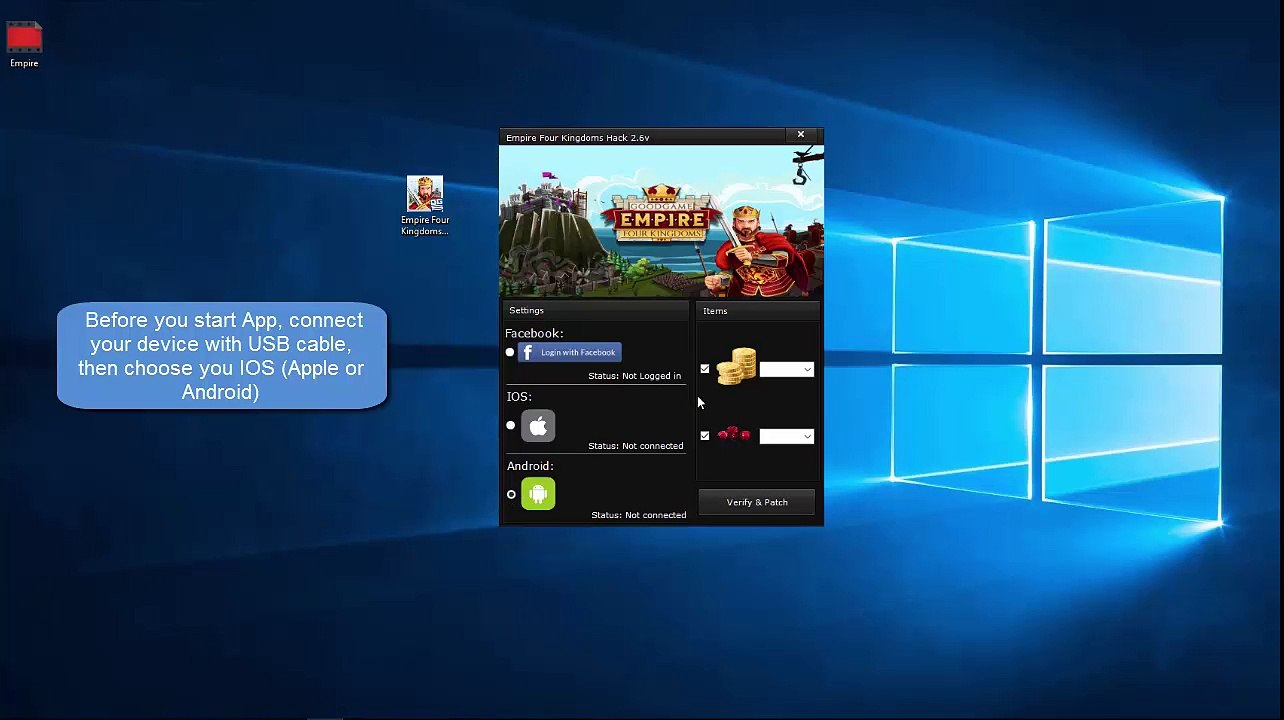 Empire four kingdom hack