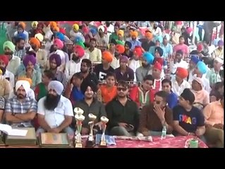 Punjabi Singer Inderjit Nikku at The Sikh Virsa and Turban Competition  Nabha