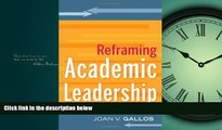 Popular Book Reframing Academic Leadership