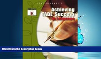 Online eBook Achieving TABE Success In Language, Level E Workbook (Achieving TABE Success for TABE