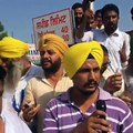 bhagwant mann rally  attack