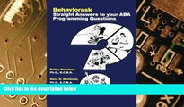 Big Deals  Behaviorask: Straight Answers to Your ABA Programming Questions  Best Seller Books Most