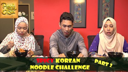 Spicy Korean Noodle Challenge | Most Spiciest Ramen | Ramen Pedas Giler! | Part 2 | Prank Asia