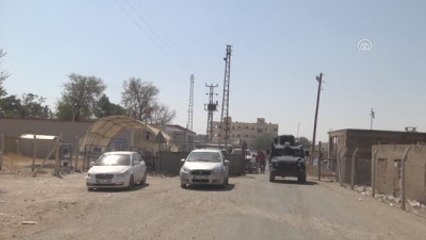 Vali Tuna - Suruç Sınırında Beton Duvar İnşası