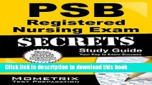 Read PSB Registered Nursing Exam Secrets Study Guide: PSB Test Review for the Psychological