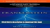 Read Frankenstein: A Kaplan SAT Score-Raising Classic 3th (third) edition  Ebook Free