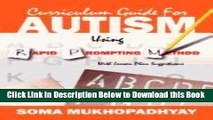 [Download] Curriculum Guide for Autism Using Rapid Prompting Method: With Lesson Plan Suggestions