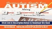 [Best] Curriculum Guide for Autism Using Rapid Prompting Method: With Lesson Plan Suggestions Free