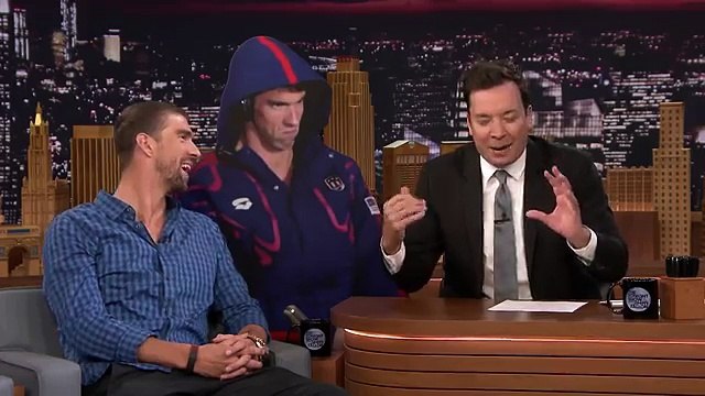 Michael Phelps Gets a Life-Size Cutout of His Angry Olympic Face