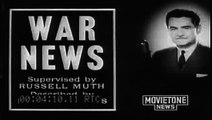 1943 Movietone War News: U.S. Cruiser Survives Air Hit; Bread For Hungry People Of Naples
