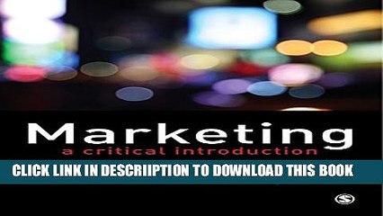 [PDF] Marketing: A Critical Introduction Full Online