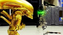 Alien VS Predator : combat en stop motion