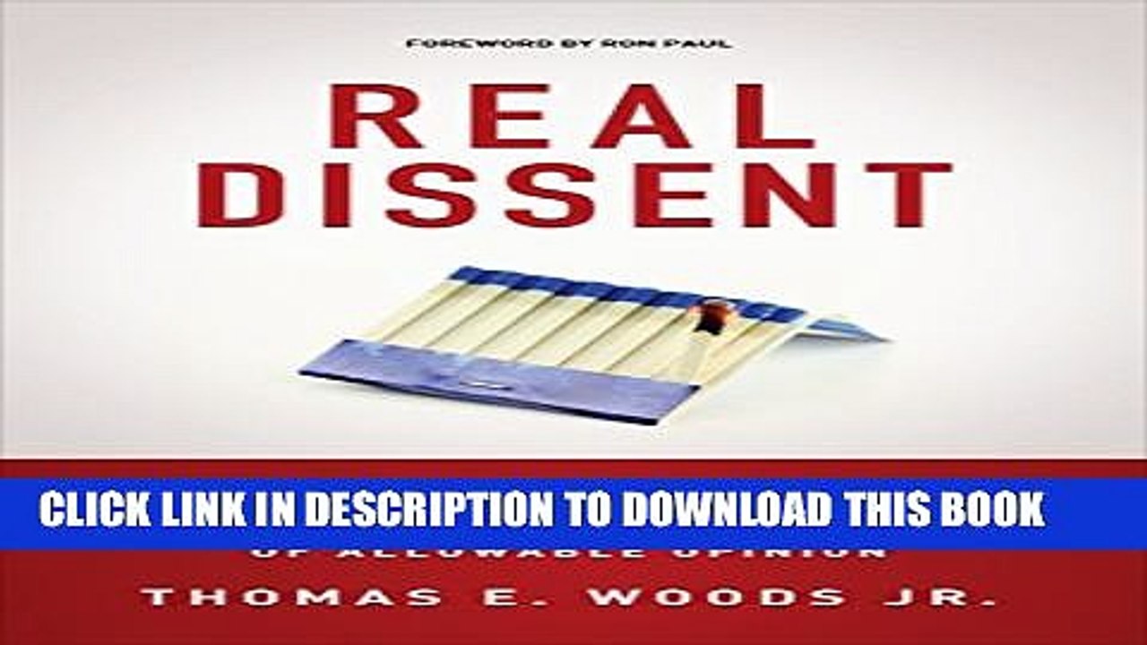 [PDF] Real Dissent: A Libertarian Sets Fire to the Index Card of Allowable Opinion Popular Online