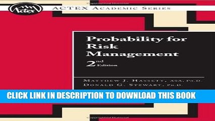 [PDF] Probability for Risk Management Popular Online