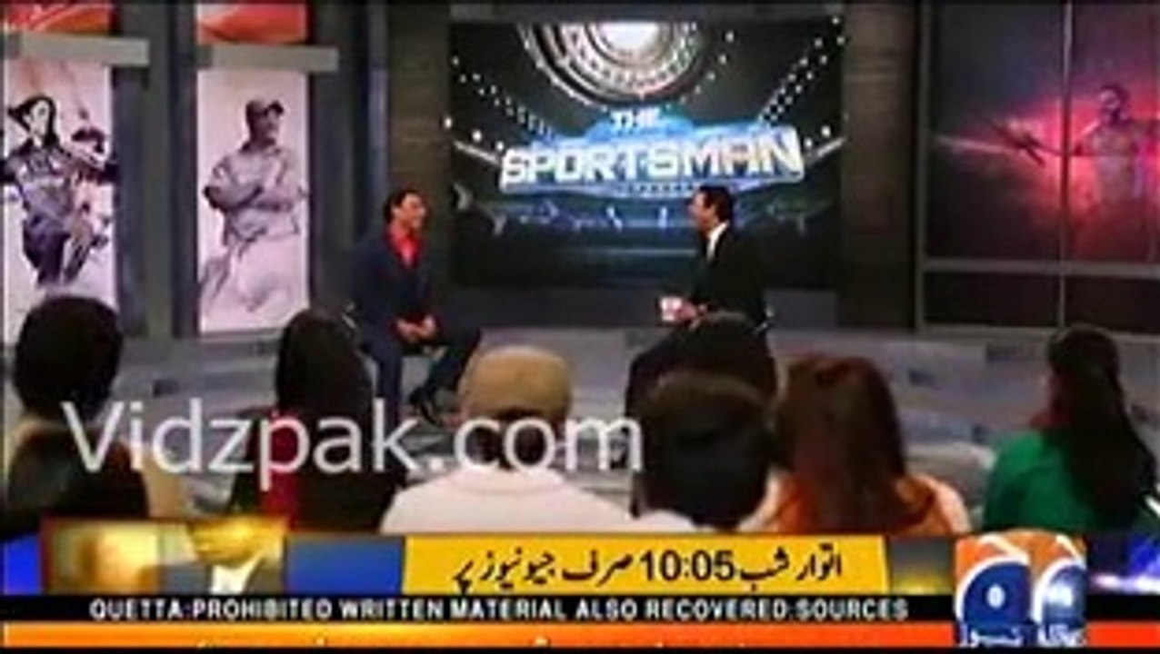 Faizan Baqar Naqvi asks question to SHOAIB AKHTAR