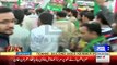 92 News Female Anchor Irza Khan crane se PTI March coverage karte huwe girker zakhmi hogayien - Exclusive Video