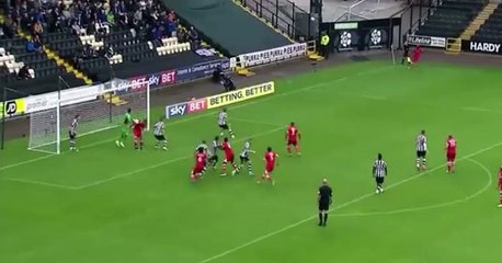 Shaun Pearson Goal HD - Notts County 0-1 Grimsby - 3.9.2016