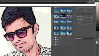 How to get PRISMA Effect In Photoshop CC 2016 - New Filter - YouTube