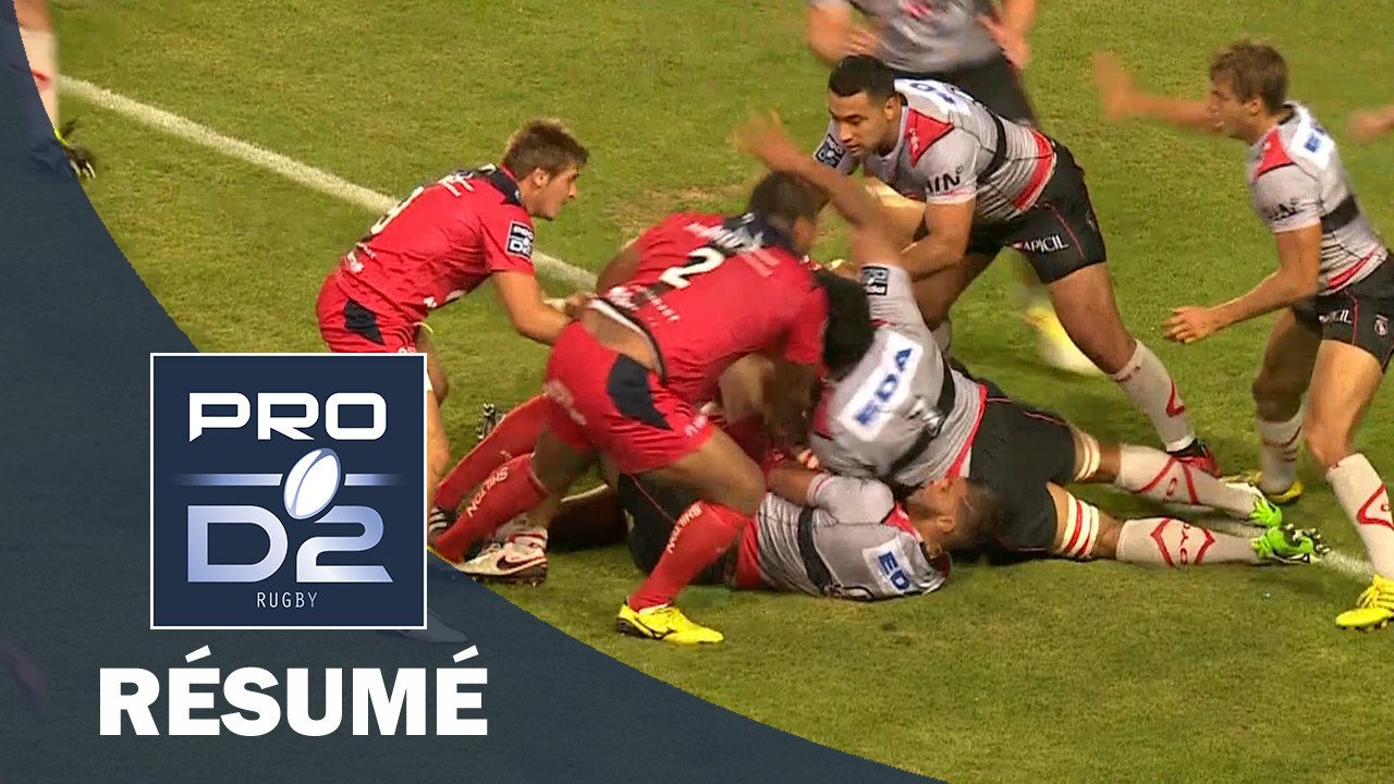 PRO D2 - Résumé Béziers-Oyonnax: 34-28 - J02 - Saison 2016/2017