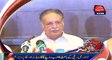 Lahore: Federal Information minister Parveez Rasheed talks to media