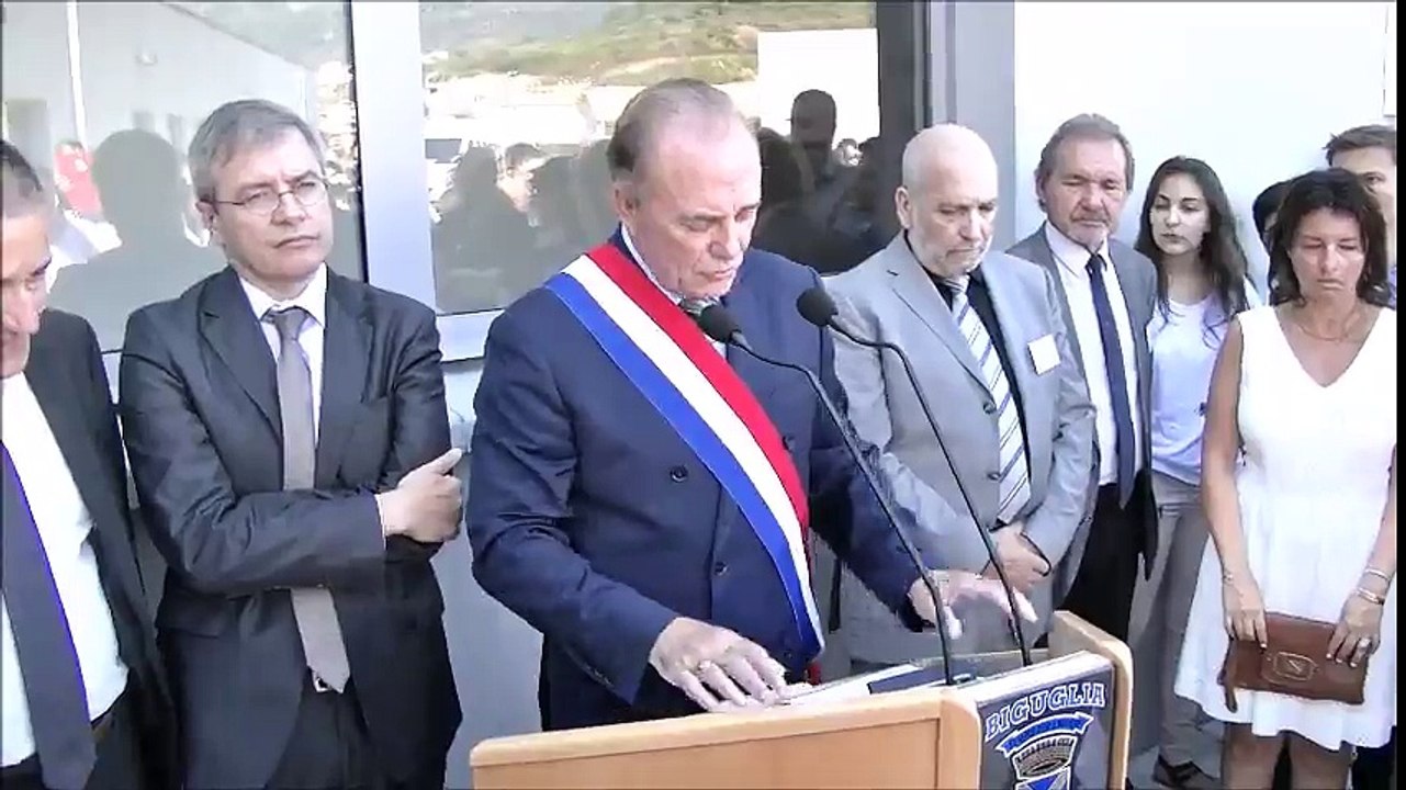 Inauguration d’une nouvelle école à Biguglia