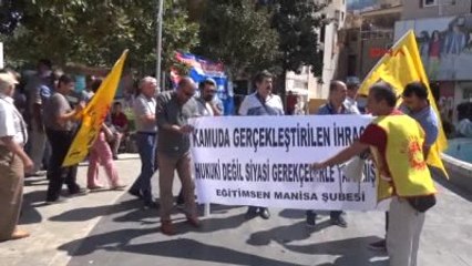 Manisa Manisa'da İhraç Edilen Öğretmenler İçin Eylem