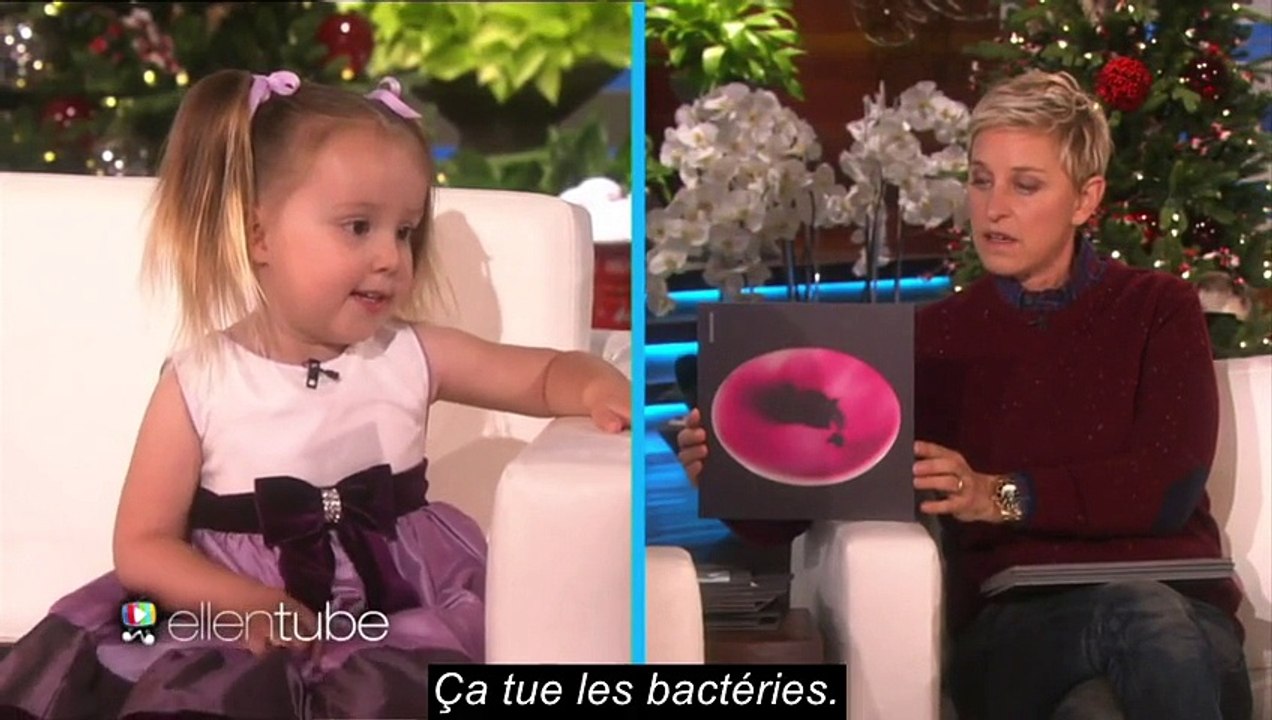 Cette petite fille de 3 ans est une vraie passionnée de chimie, ses réponses vous étonneront