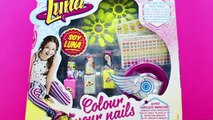 Set de manicura de SOY LUNA en español | Juguetes de Soy Luna de Disney | Cosmética para niñas