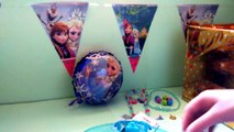Gran Caja sorpresa de juguetes de Frozen Disney en español ❄ Big Surprise box Disney frozen dolls