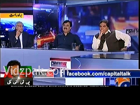 Hamid Mir Caught Hanif Abbasi Lying About Imran Khan in Live Show