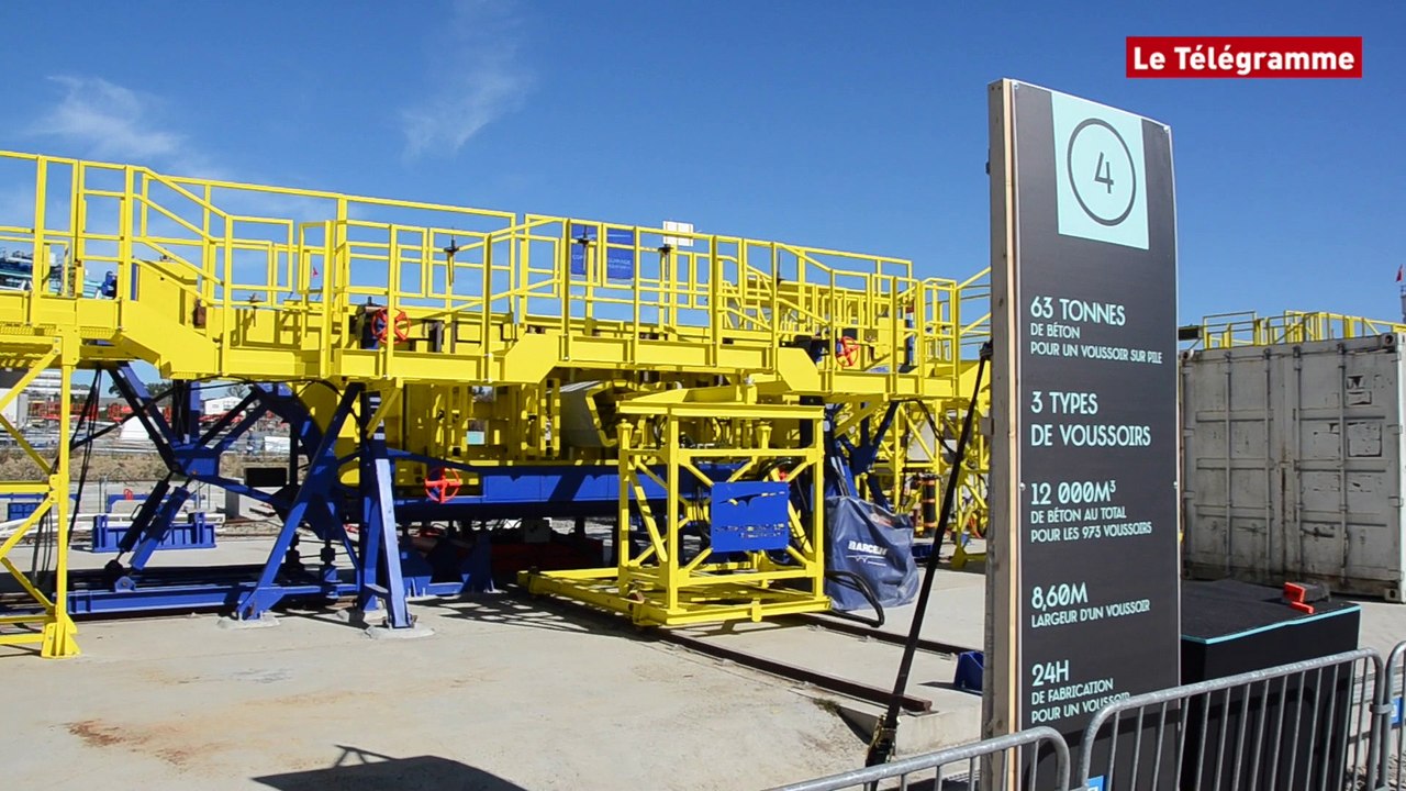 Métro de Rennes. Le chantier du viaduc de la future ligne B ouvert au public