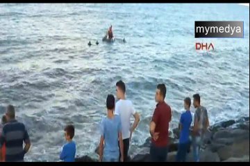 Samsun'da amca ve 2 yeğeni boğuldu