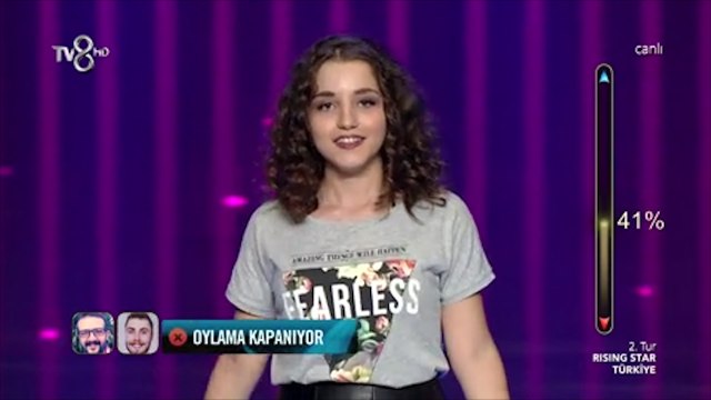 Zeynep Ciddi 'Something's Got A Hold On Me' - Rising Star Türkiye 29 Ağustos 2016